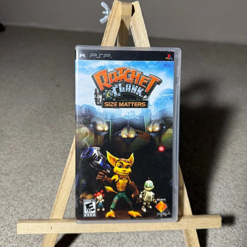 Ratchet & Clank Size Matters  Sony/PSP/PlayStation Portable  - Tested & Working